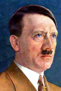 Адольф Гитлер - фюрер и рейсканцлер. Фрагмент портрета. 1936