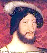 Франциск I, король Франции. 1525-1526 годы. Портрет работы Жана Клуэ. Лувр. Париж.