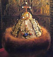 Шапка алтабасная царя Ивана Алексеевича. 1684 год