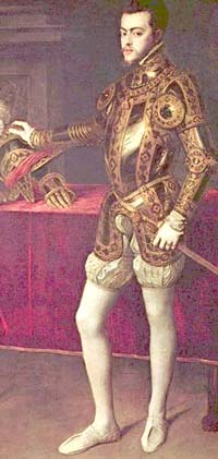 Тициан. Инфант Филипп. 1548 год. Холст. Прадо, Мадрид.